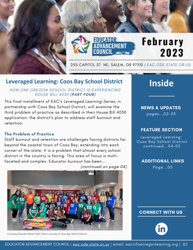 EAC February Newsletter